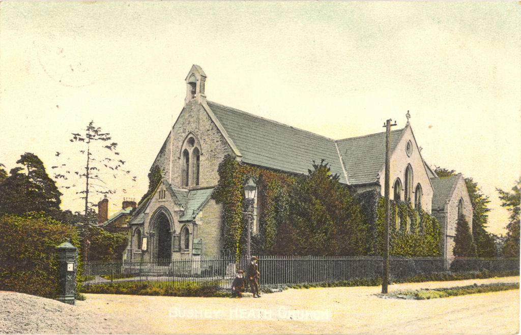 Hertfordshire Genealogy Places St James Parish Church, Bushey, Herts